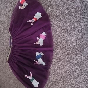 Mini Boden Easter Bunny Rabbit Skirt 7-8